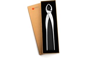 TIANBONSAI 280MM Bonsai Round Edge Cutter Professional Grade Branch Cutter Alloy Steel Bonsai Tools Equip With Tool Bag (MTS-14)