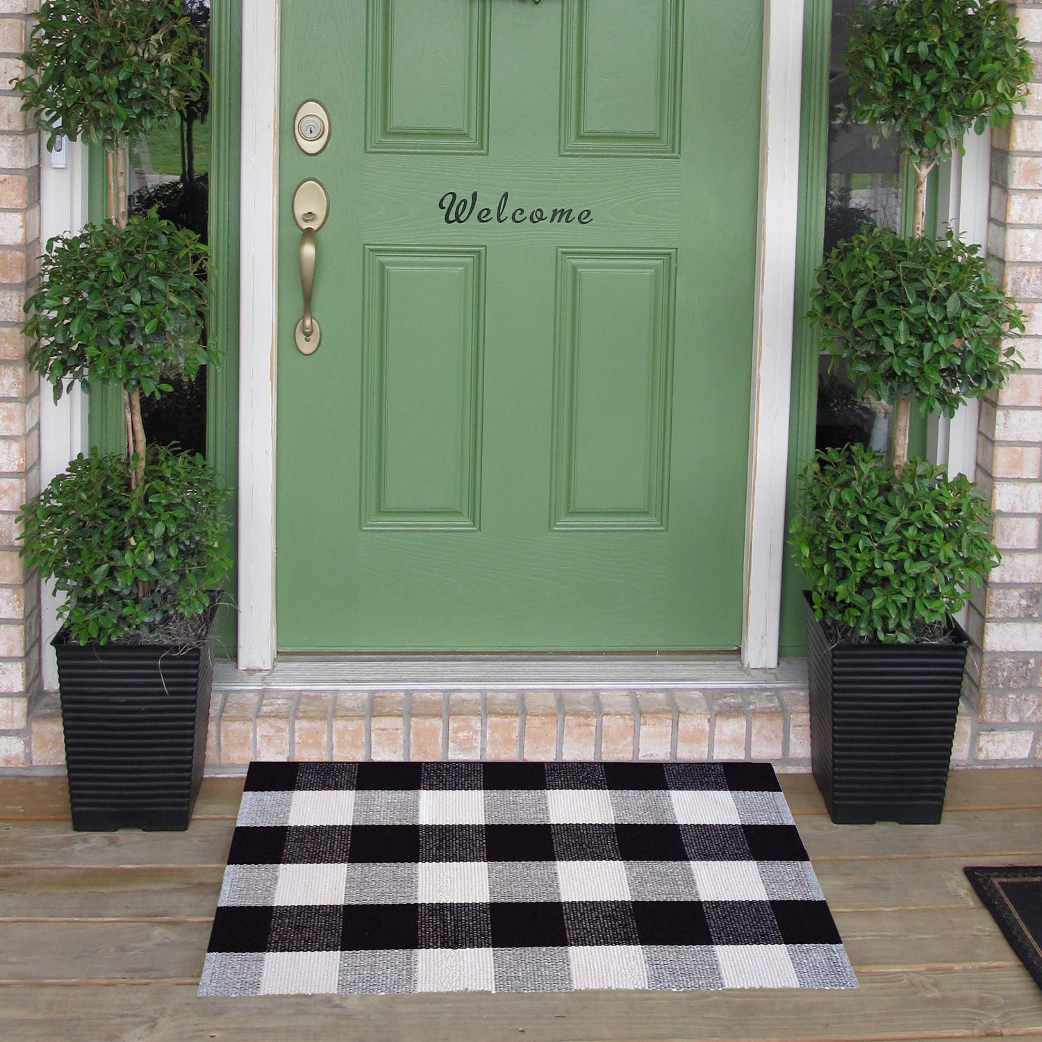 Best Kitchen Runner Rug Buffalo Check