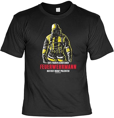 T Shirt Gute Frauen Lieben Einen Feuerwehrmann Lustiges