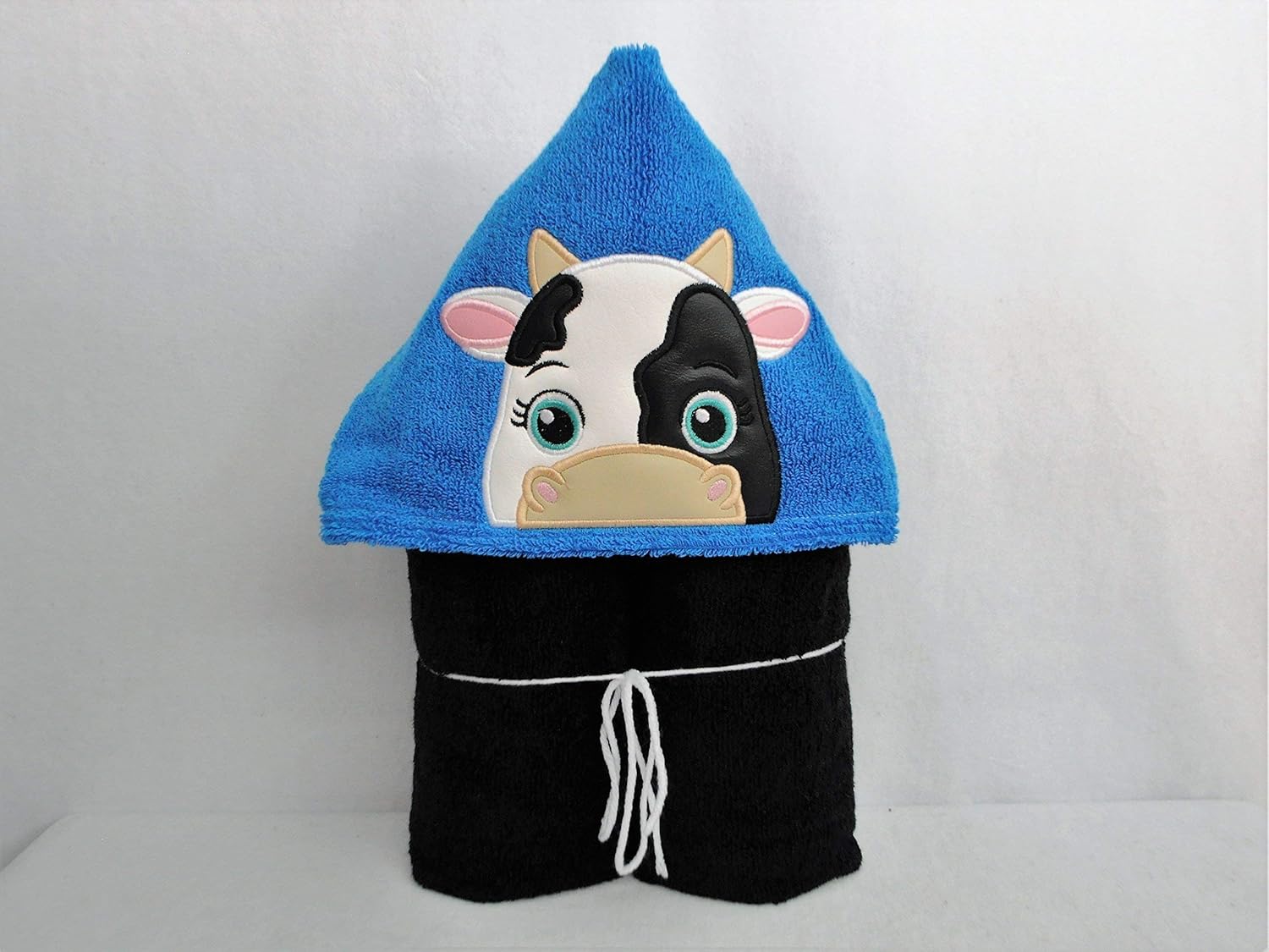 cow hooded towel