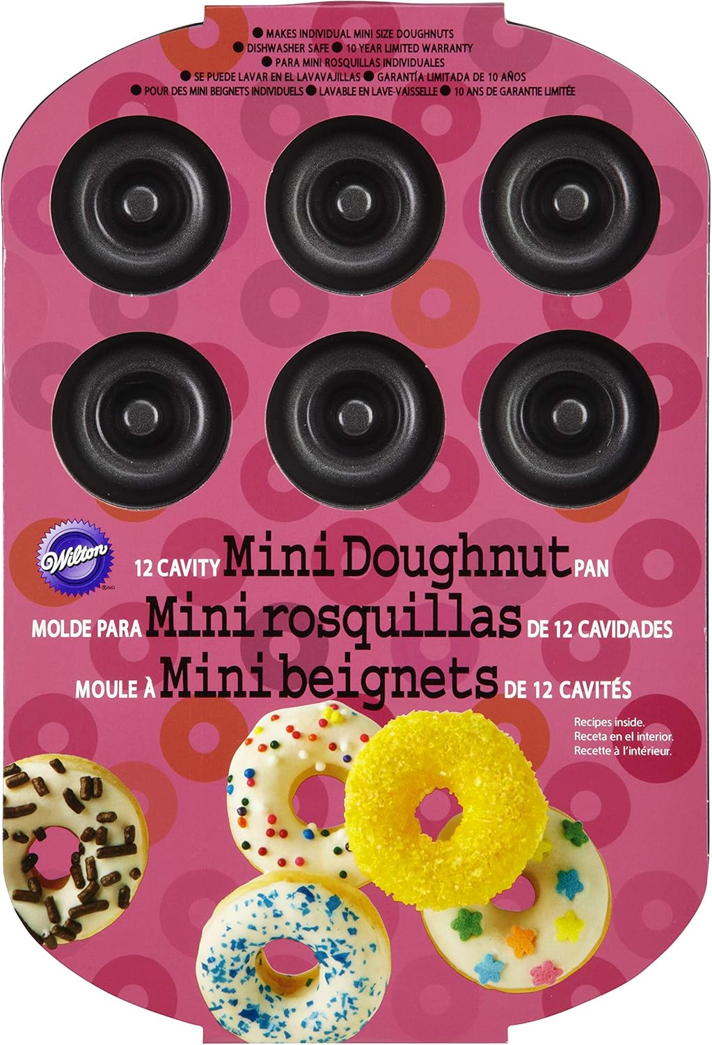 Wilton Mini Doughnut Baking Tin, 12 Hole BigaMart