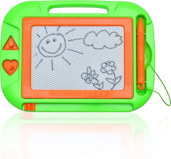 Magnetische Maltafel Zaubertafel | Zeichen-Tafel magnetisch mit Stift