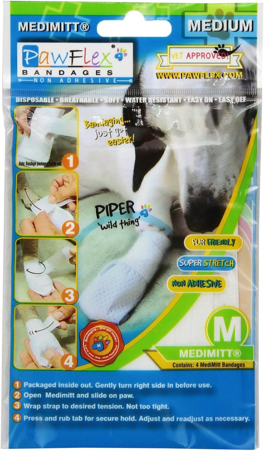 pawflex medimitt paw bandages