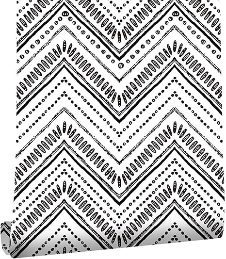 Amazon Co Jp 現代の壁紙テレビの背景リビングルームwallpa 防水シンプルなラインの壁紙自己接着壁のステッカーのパストラル花子供ルームの 背景の装飾の家のインテリア Color Wallflower Dimensions 45cm X 5m ホーム キッチン