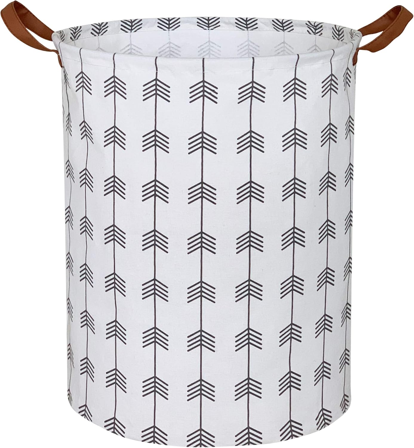 white nursery hamper