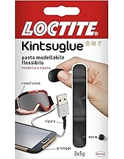 Loctite, 2239179, Kintsuglue pasta adesiva modellabile e flessibile, Nero
