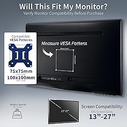 VIVO STAND-V002F Dual LED LCD Monitor Free-Standing