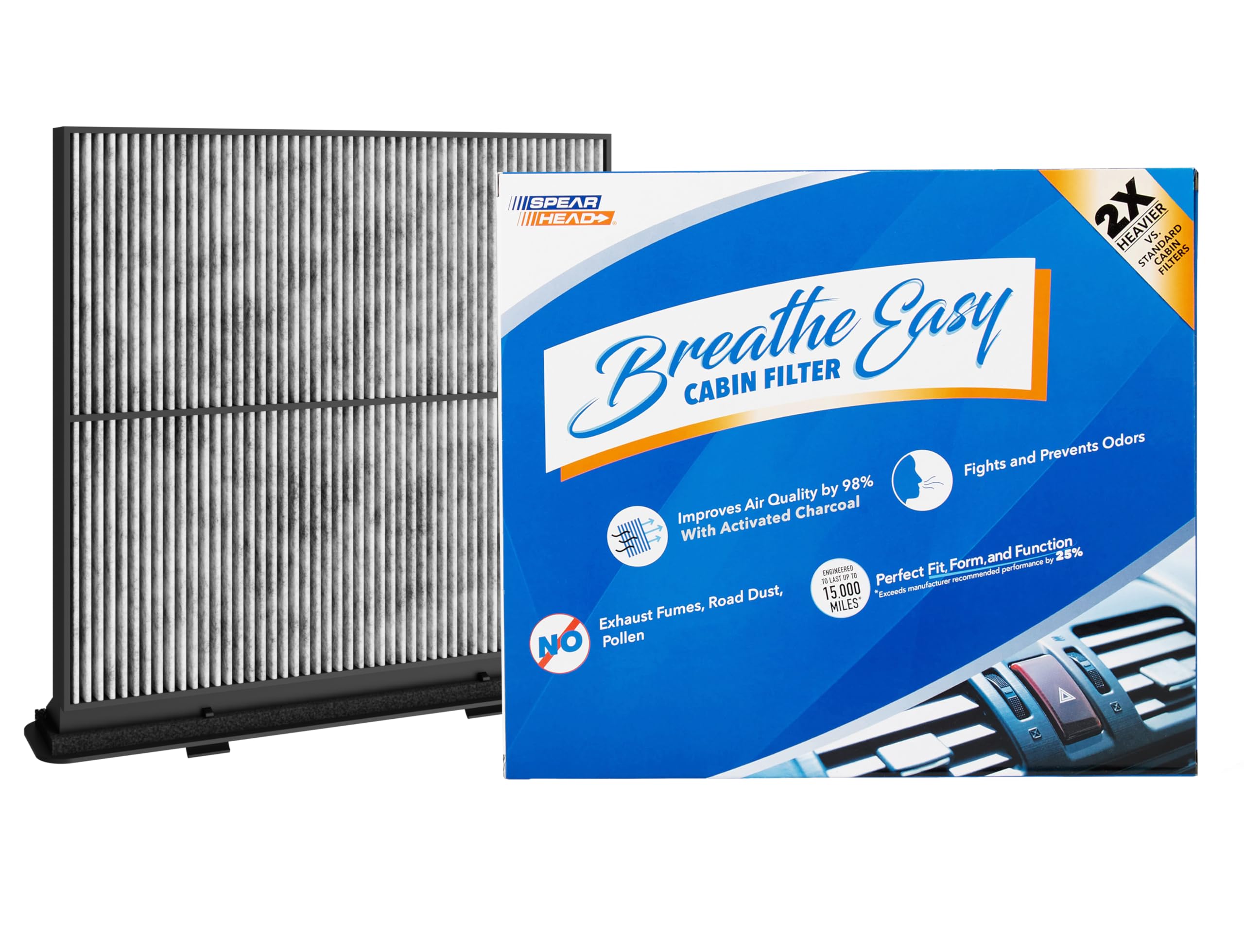 Spearhead Odor Defense Breathe Easy AC & Heater