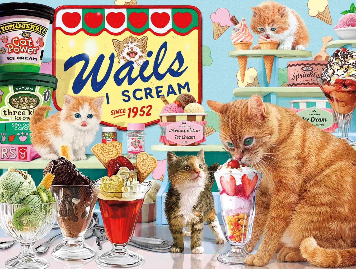 buffalo puzzles cats