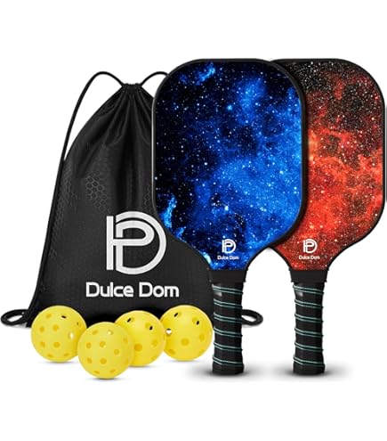 Nirobi Sports – Enseble De Raquettes De Pickleball En Fibre De Verre
