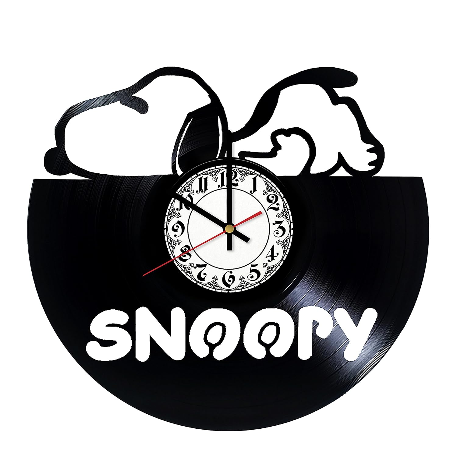 Handmade Products Home Kitchen Snoopy Handmade Vinyl Record Wall