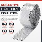 Fabian Clarke London Pipe Lagging Foil Insulation 7.5m x 80mm view 3