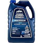 PEAK OET Extended Life Blue 50/50 Prediluted Antifreeze/Coolant for Asian Vehicles, 1 Gal.