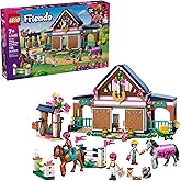 LEGO Friends Horse Stable and Riding Academy Building Toy for Girls & Boys - Pretend Play Set for Kids, Ages 7+ - W/3 Minidol