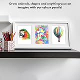 abeec 180 Colouring Pencils | Hexagonal Barrel Art Pencils for Kids & Adults | view 5