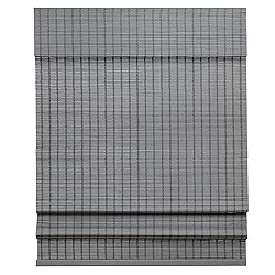 LazBlinds Cordless Bamboo Roman Shades, Light