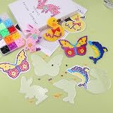 Zocipro 15-Piece Clear Animal Fuse Bead Boards 5mm Pegboards w/ Templates Kids view 4