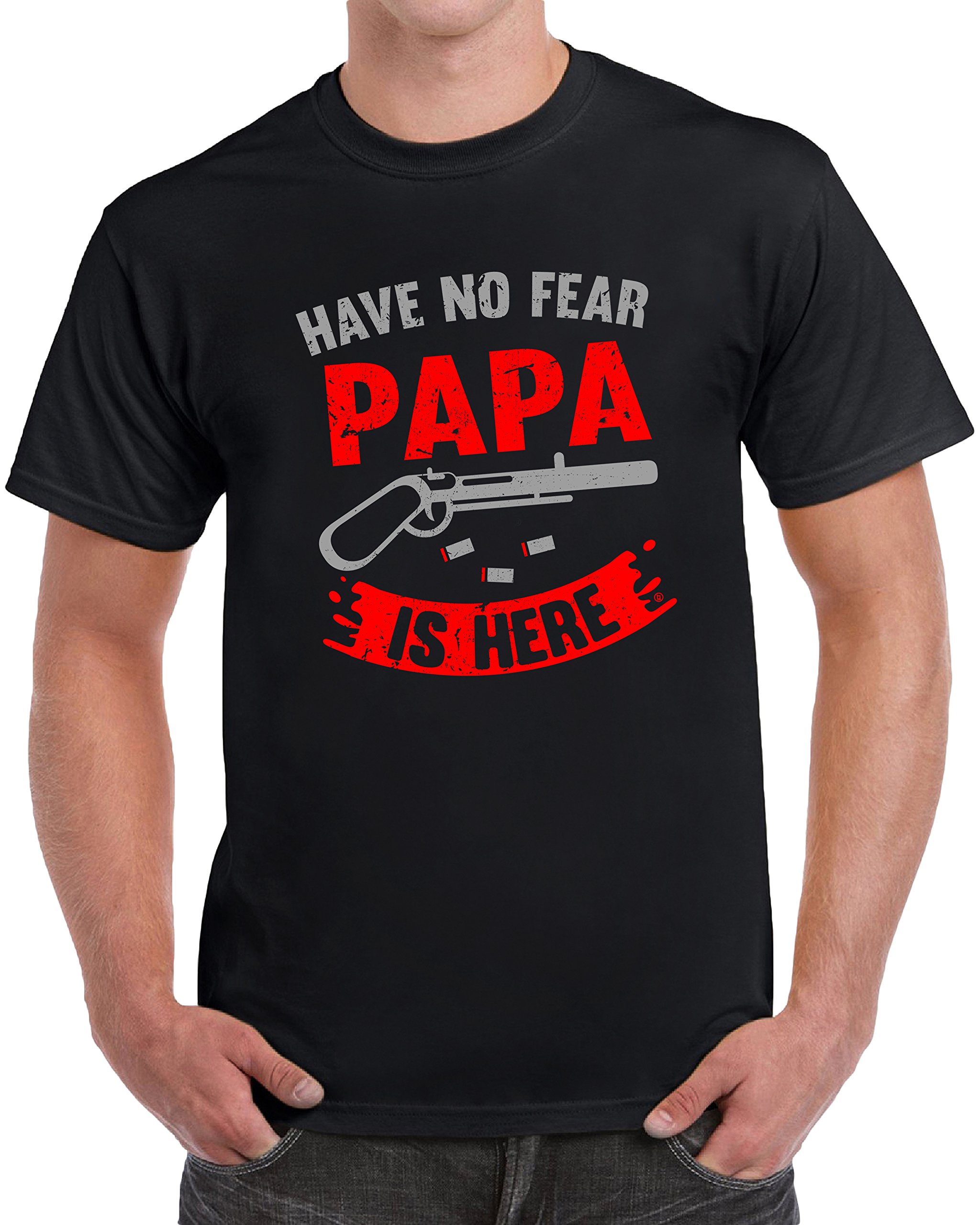 Have No R Papa Is Here Birthday Gifts For Dad Fathers Day Novelty T-shirt