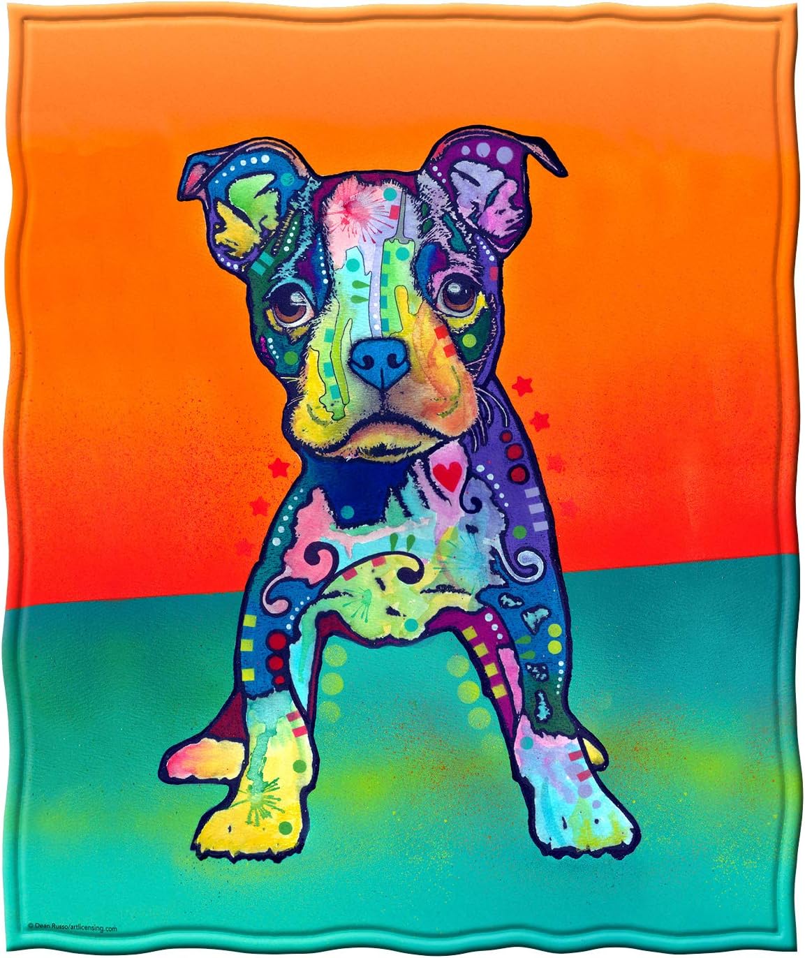 boston terrier blanket walmart