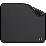 Logitech Mouse Pad - Studio Series, Computer Mouse Mat with Anti-Slip Rubber Base, Easy Gliding, Spill-Resistant Surface, Dur