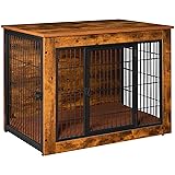 Bigrab Dog Crate Furniture with Thick Cushion, Side