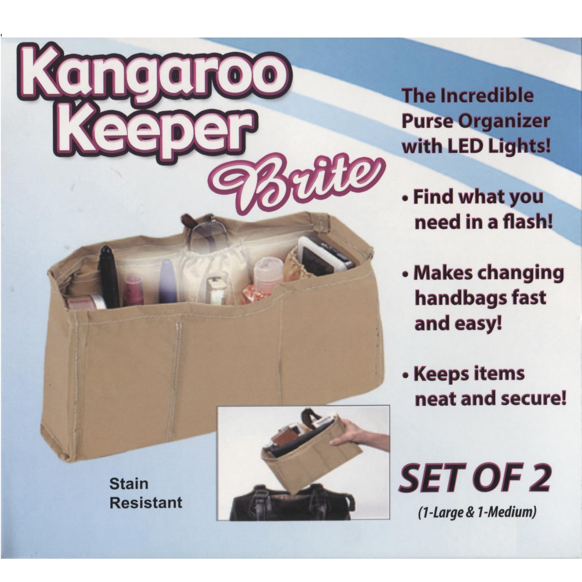 kangaroo keeper purse organizer