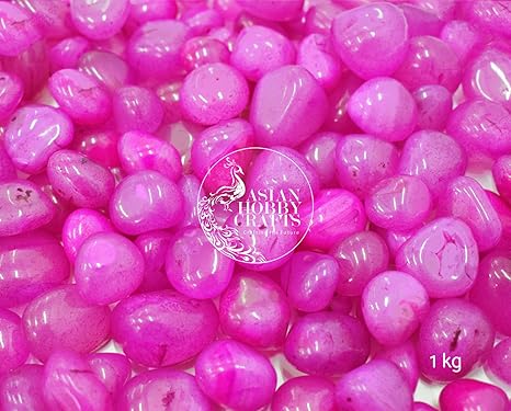 Buy Asian Hobby Crafts Pebbles Dyed Home Decorative Vase Fillers