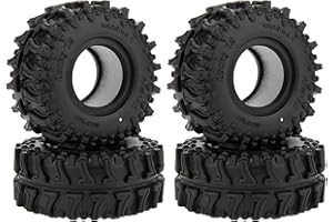 MEUS RACING 0.7 Tires - MS6 Lucky 7S Crawler Tires for Axial SCX30 Redcat Ascent-32 1/30 1/32 RC Crawler, 0.63/1.57/R0.7(#M07