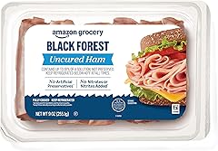 Amazon Grocery, Sliced Black Forest Uncured Ham, 9 Oz