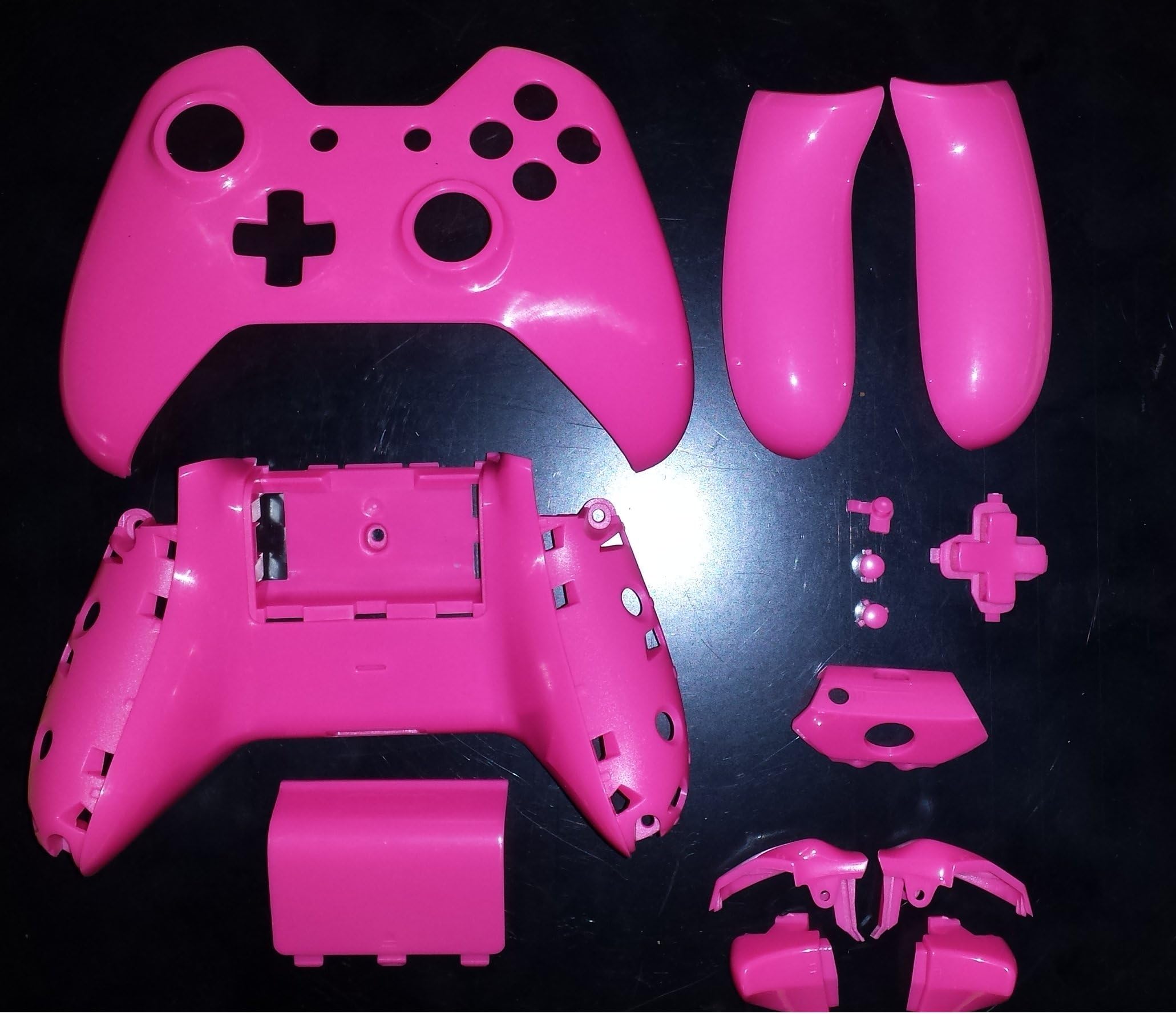Color Series Replacement Shells for Xbox one XB1 - Full Replacement Housing from Quickdrawmods - PINK