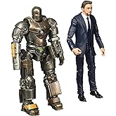 Marvel Studios Legends Series Hasbro Tony Stark & Iron Man Mark 1 2-Pack Action Figures.