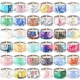36 Packs Scented Candles Gift Set, Fragrances Candle for Women, 2.5 OZ Portable Jar Candle for for Spa, Yoga, Bath, Aromather