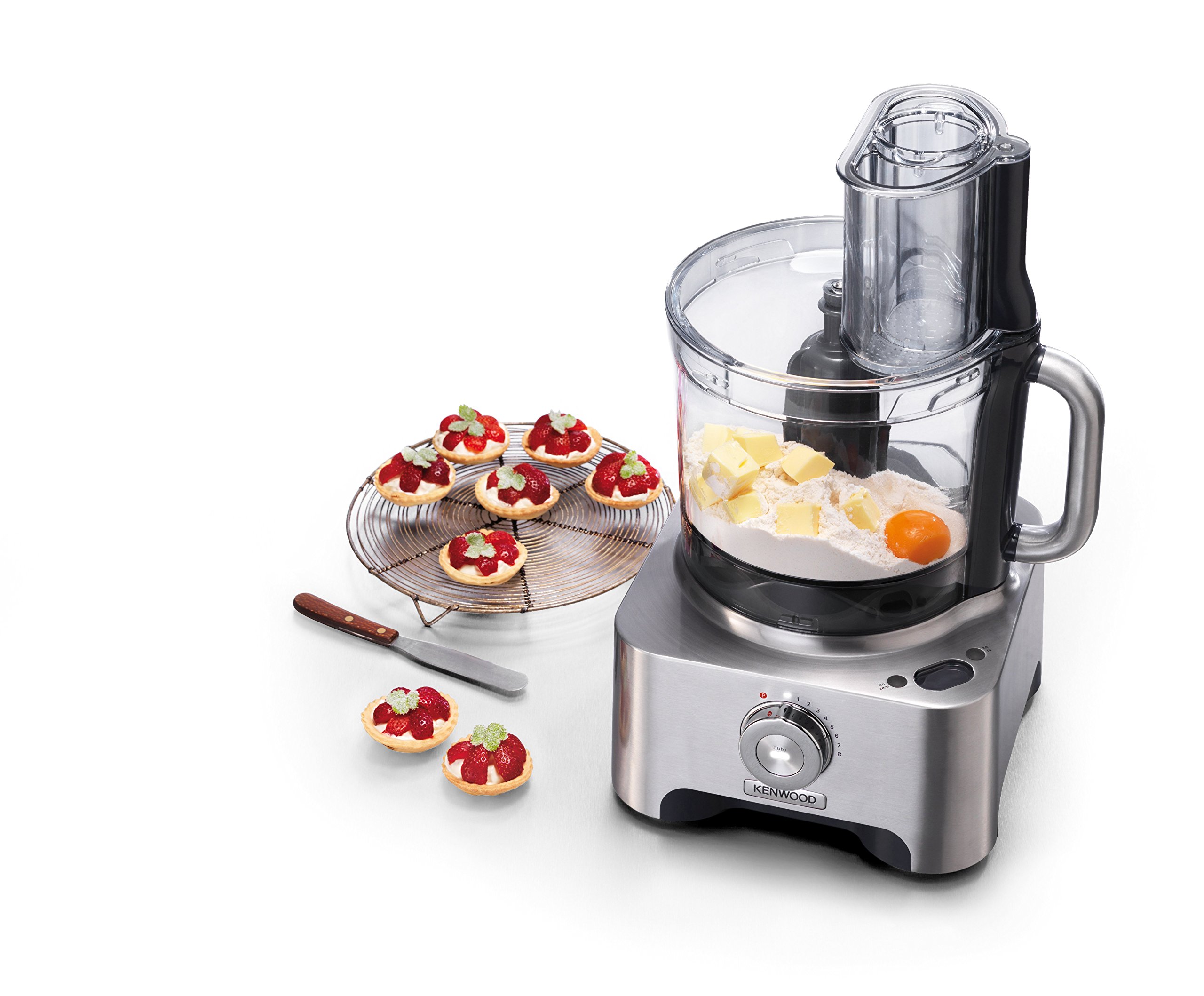 Kenwood FPM910 Multipro Excel 16 Cup Food Processor, Stainless Steel
