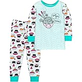 Lamaze baby-girls Super Combed Natural Cotton Tight Fit Long Sleeve Sleepwear 2 Piece Set, Footless, 1 PackPajama Set