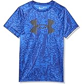 Under Armour Boys Tech Big Logo Printed Short-Sleeve T-Shirt