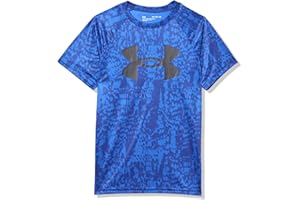 Under Armour Boys Tech Big Logo Printed Short-Sleeve T-Shirt