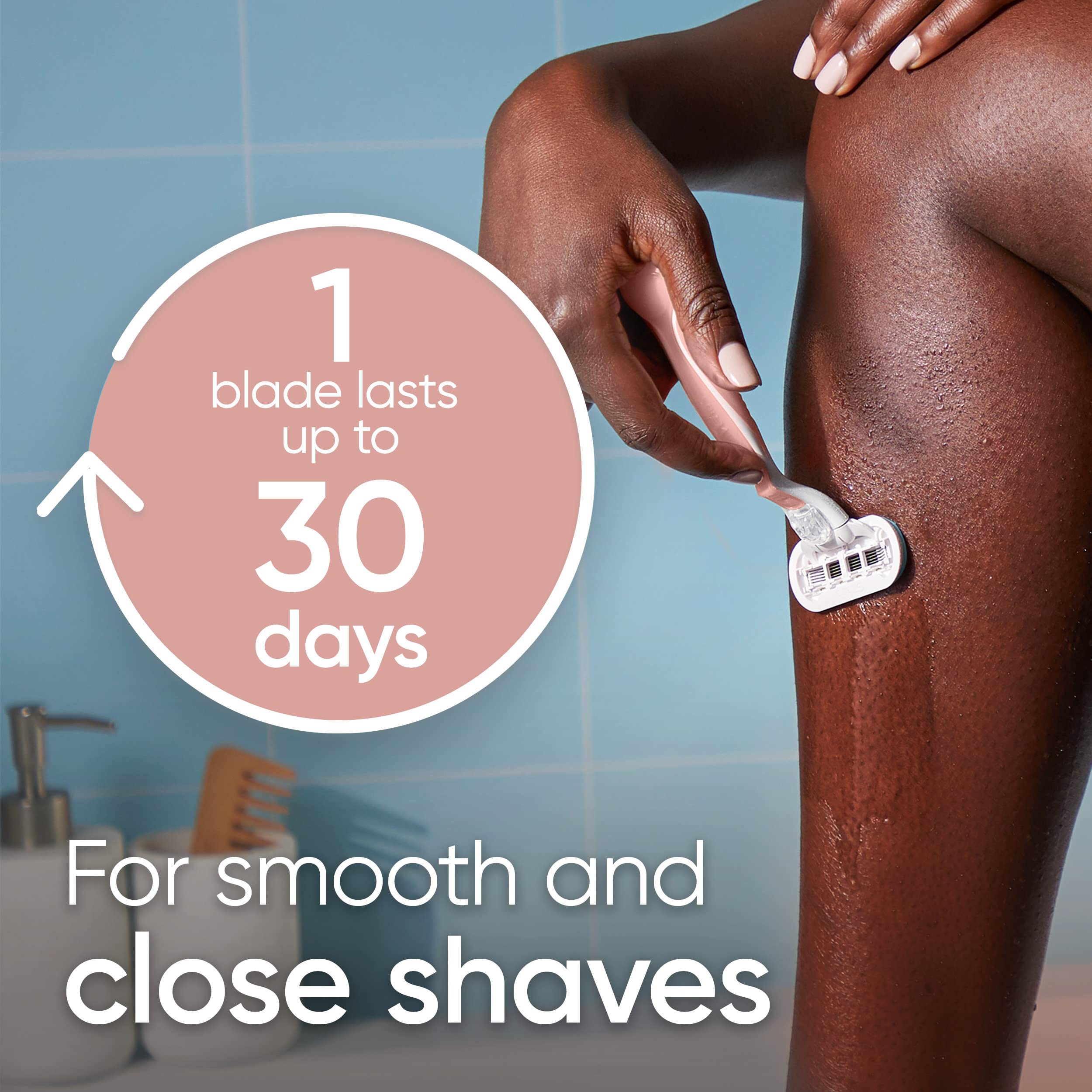 Extra Razors Mua Extra Smooth Razors for Women, 1 Venus Razor, 2 Razor Blade Refills ...