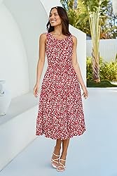 STYLEWORD Women's Casual Summer Tank Dress Crewneck