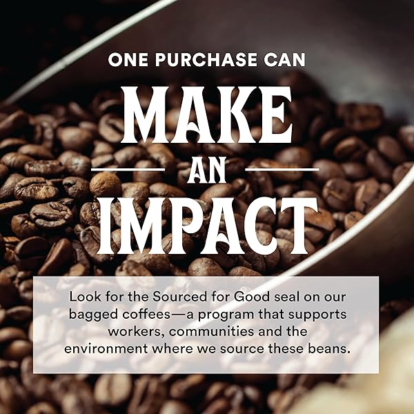 WHOLE FOODS MARKET, ORGANIC SIERRA BLEND GROUND COFFEE, MEDIUM-DARK ROAST, DARK CHOCOLATE & CARAMEL, 12 OUNCE