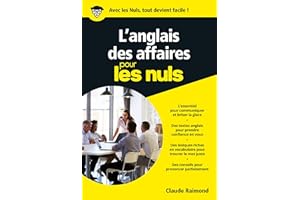L'anglais des affaires Pour les nuls Poche (Poche pour les nuls) (French Edition)
