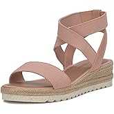 Lucky Brand Women's Thimba Cross Strap Espadrille Sandal