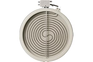 Edgewater Parts WB30T10136, AP4363599, PS2339867 8" Haliant Surface Element for Ranges and Cooktops, Compatible with GE, Replaces 1474221 (Fits Models: ABS, JB6, JCP, JP3, PCP)