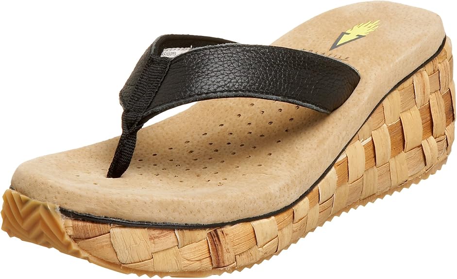 Amazon.com | Volatile Women's Jolt Sandal, Black, 5 M US | Sandals