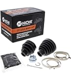 Amazon.com: NICHE Front Rear CV Axle Boot Kit For Kawasaki 49006