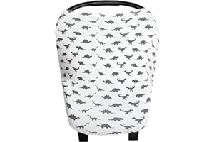 Copper Pearl Multi-Use Cover: Car Seat Covers, Nursing Cover, and Stroller Cover for Sun - Stretchy Fabric, All-Season Use, Stylish Designs, Easy Access for Moms - Wild