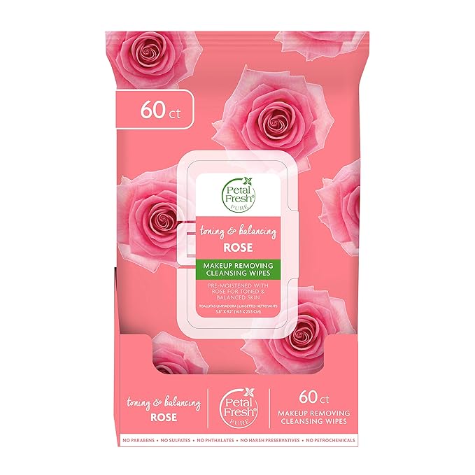 rose face wipes