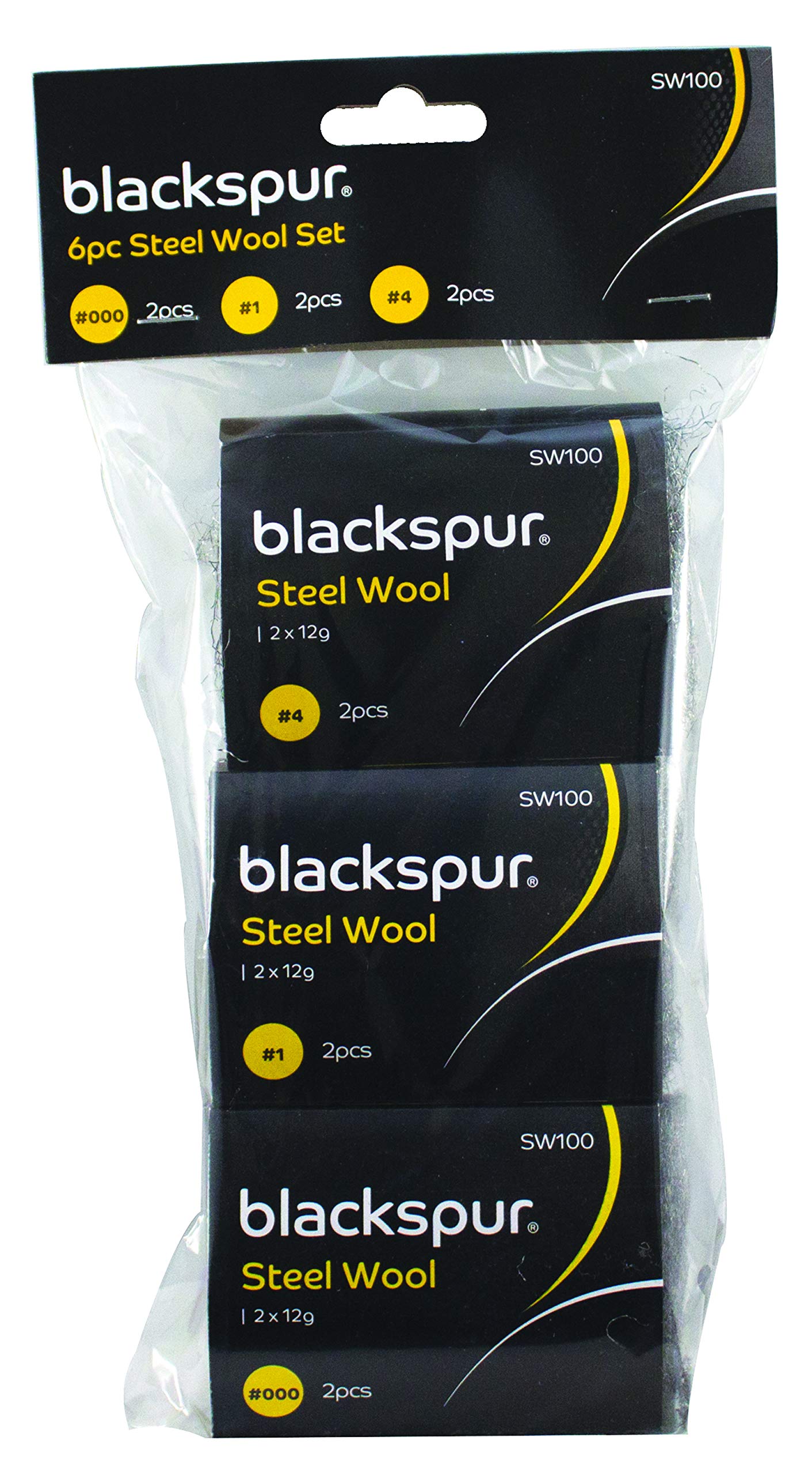 Blackspur BB-SW100 Steel Wool Set