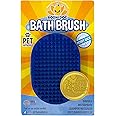 Bodhi Dog New Grooming Pet Shampoo Brush | Soothing Massage Rubber Bristles Curry Comb for Dogs & Cats Washing | Professional