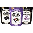Wiley Wallaby Black Licorice Variety Pack - All Sorts, Black Beans & Black Classic Gourmet Australian Style Soft & Chewy Licorice Candy - Pack of 3