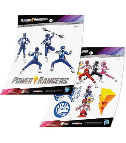 Treasures Gifted Cartel De Power Rangers Cartel De Cupleaños De Power